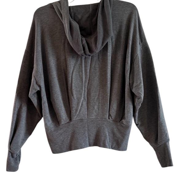 Athleta Gray Zip-Up Hoodie Jacket - Picture 4 of 11